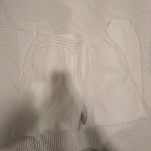 Women's Classic White Sweatpants